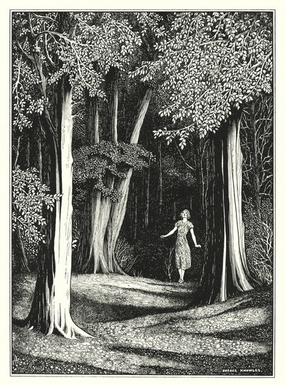 Juli (litho) door Horace J. Knowles