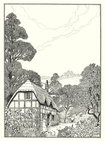 Juni (litho) door Horace J. Knowles