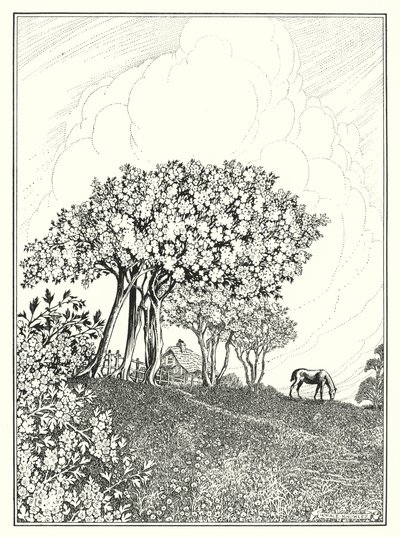 Mei (litho) door Horace J. Knowles