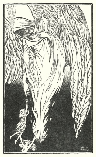 Onze Heer en Sint Pieter (litho) door Horace J. Knowles