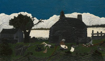 Hut in het Katoen, c. 1931-1937 door Horace Pippin