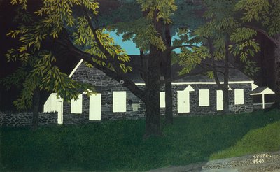Vrienden Vergaderhuis door Horace Pippin
