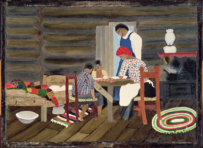 Dankzegging, ca. 1942 door Horace Pippin