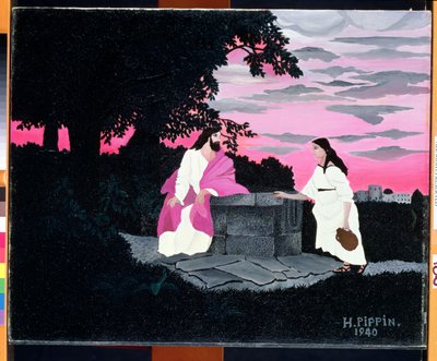 Vrouw van Samaria door Horace Pippin