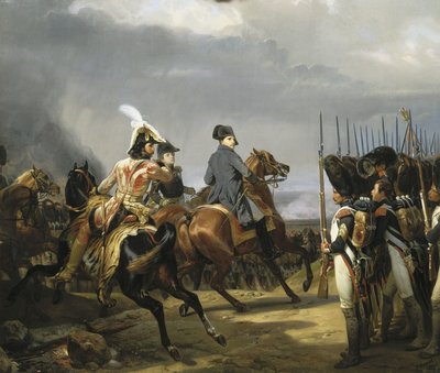 Slag bij Jena. 14 oktober 1806 door Horace Vernet