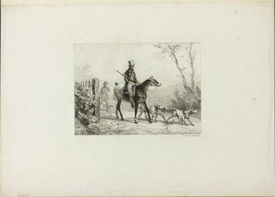 Gevangen door Horace Vernet