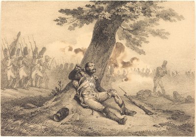 Gredin de Sort!... door Emile Jean Horace Vernet