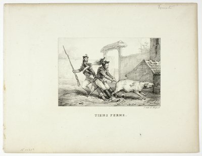 Houd Vast door Emile Jean Horace Vernet