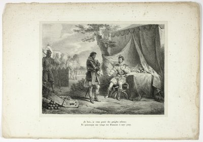 Ik haat, ik wil verfoeilijke mensen straffen... door Horace Vernet