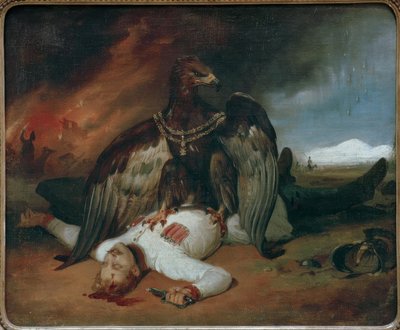 De Poolse Prometheus door Emile Jean Horace Vernet
