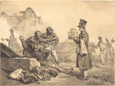 Mon Caporal, ik heb alleen dit kunnen krijgen door Emile Jean Horace Vernet
