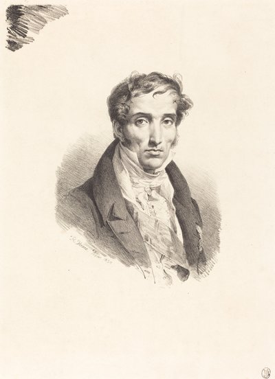 Pierre Guerin door Emile Jean Horace Vernet