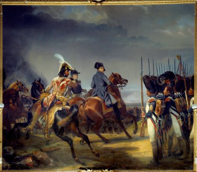 De Slag bij Jena op 14/10/1806 door Emile Jean Horace Vernet