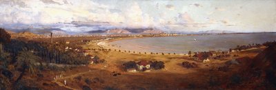 Uitzicht op Bombay vanuit het zuidoosten vanaf Malabar Hill door Horace van Ruith
