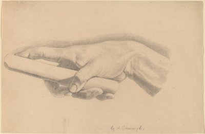 Studie van een Hand door Horatio Greenough