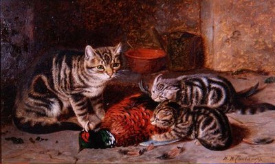 Wild voor het Diner door Horatio Henry Couldery