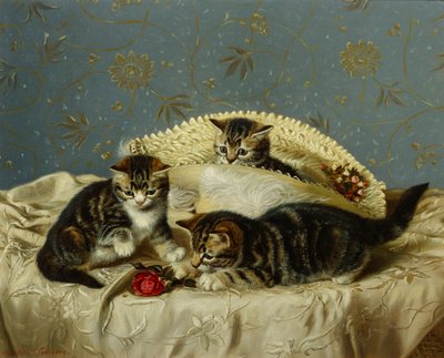 Kittens in de Streken door Horatio Henry Couldery