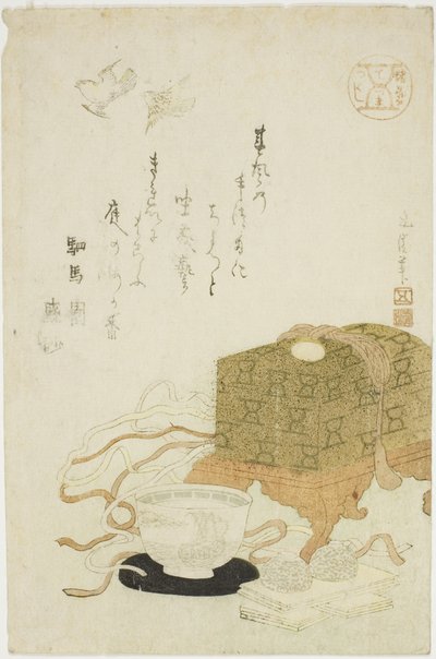 Magie (Tezuma), uit de serie "Verschillende kunsten (Shogei tsukushi)" door Hotei Gosei