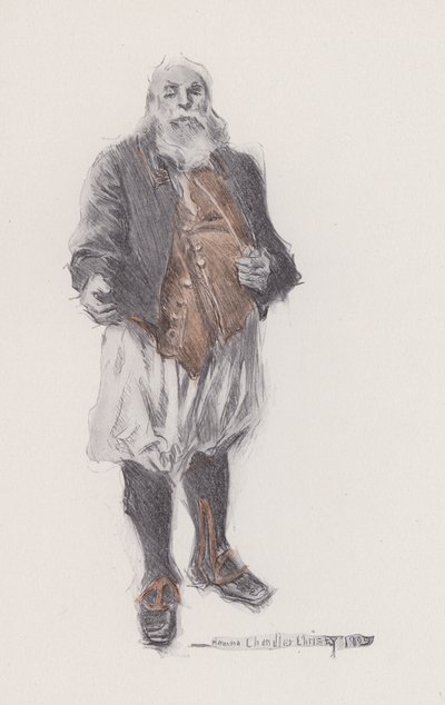 Illustratie voor Evangeline, Een Verhaal van Arcadie, door Henry Wadsworth Longfellow door Howard Chandler (after) Christy