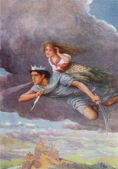 "Duizend mijl per uur" uit "The Quest of the Bird with the Golden Tail" door Howard Davie