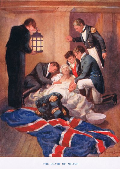 De dood van Nelson, illustratie uit 