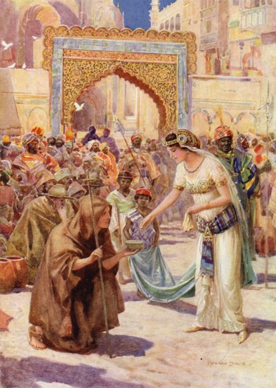 Sint Joris en Prinses Sabra door Howard Davie