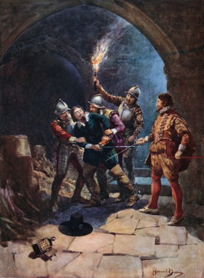 De Arrestatie van Guy Fawkes door Howard Davie