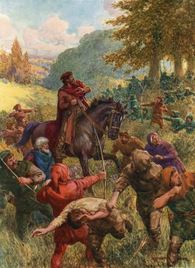 De redding van Sir Richard van de Lea door Howard Davie