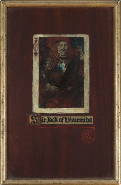 Sir Jack of Diamonds door Howard Pyle