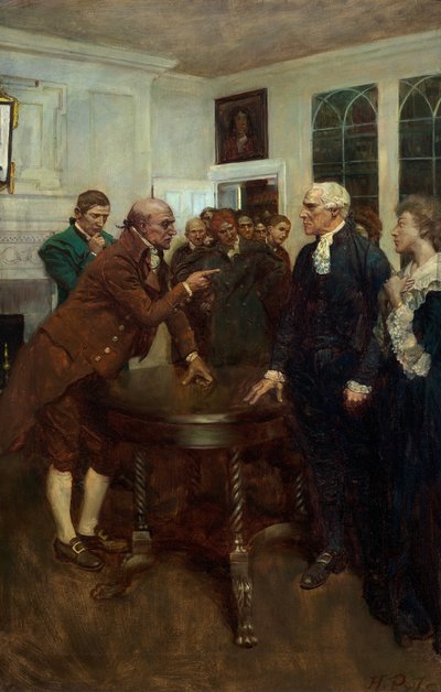 Pas op, mijn vriend, pas op door Howard Pyle