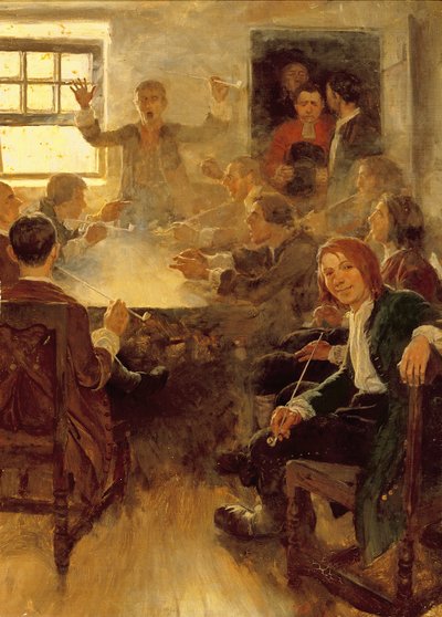 Studentenleven in 1679, uit 