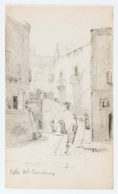 Calle del Campanero door Howard Russell Butler