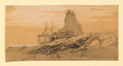 Fabriek aan de kust door Howard Russell Butler