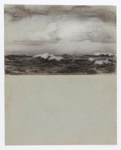 Zonder titel (zeegezicht) door Howard Russell Butler
