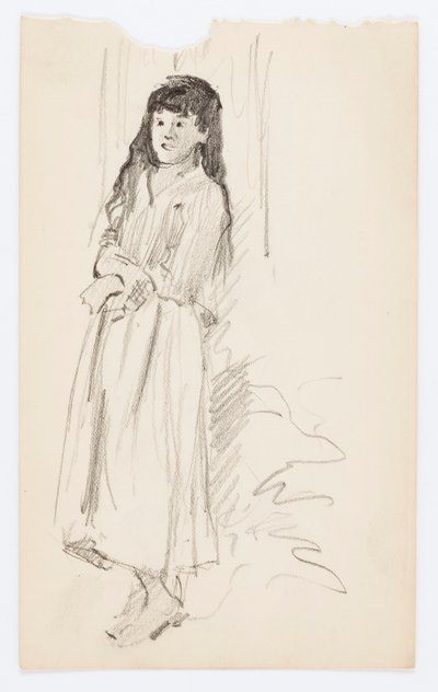 Zonder titel (vrouwenfiguur) door Howard Russell Butler