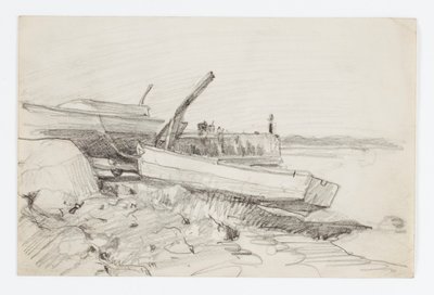 Zonder titel door Howard Russell Butler