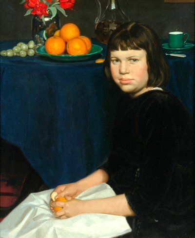 Julie met de sinaasappels door Howard Somerville