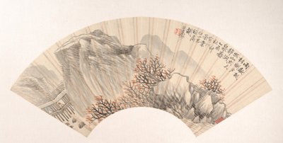 Landschap door Hu Yuan