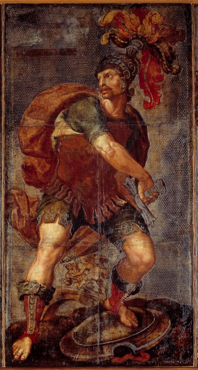 Tapijt van de Zeven Leren door Hubert (after) Goltzius