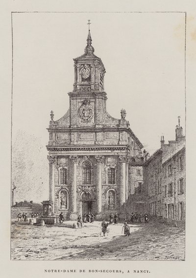 Notre-Dame De Bon-Secours, A Nancy door Hubert Clerget