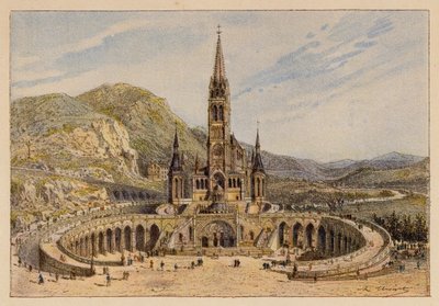Notre-Dame van Lourdes door Hubert Clerget