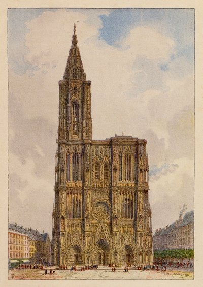 Notre-Dame van Straatsburg door Hubert Clerget