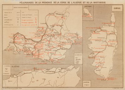 Pelgrimages van de Provence, Corsica, Algerije en Martinique door Hubert Clerget