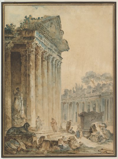  door Hubert Robert