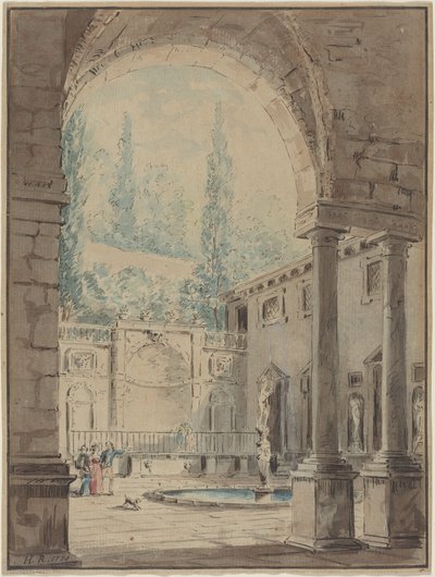  door Hubert Robert
