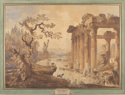  door Hubert Robert