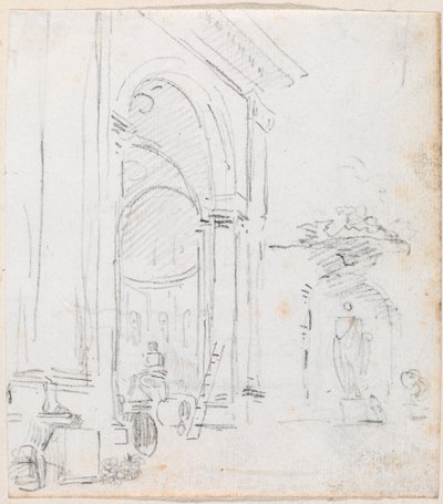 Monumentale Boog door Hubert Robert