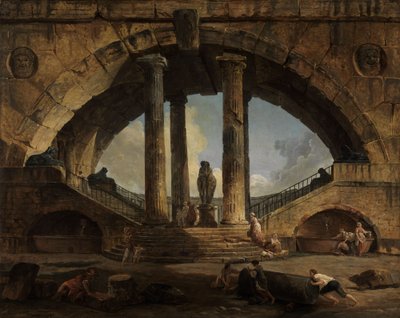  door Hubert Robert
