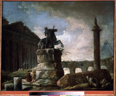 Ruïnes door Hubert Robert