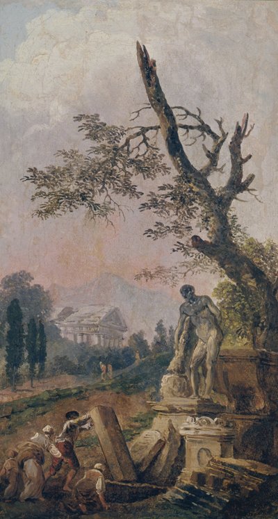 Ruïnes door Hubert Robert